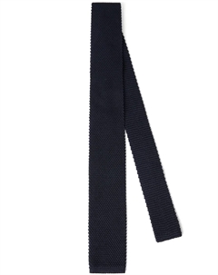 Галстук тонкой вязки, синий Brunello cucinelli