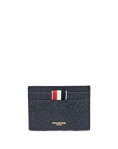 Картхолдер с полосками 4-Bar, черный Thom browne