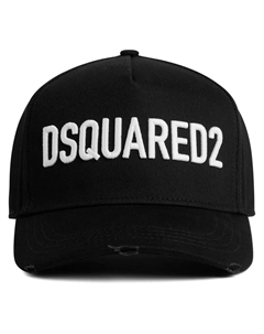 Кепка с вышитым логотипом, черный Dsquared2