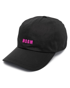 Бейсболка с логотипом, черный Msgm