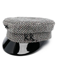 Фуражка с узором в елочку, черный Ruslan baginskiy