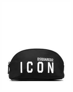 Косметичка с логотипом, черный Dsquared2