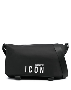 Сумка на плечо Icon с логотипом, черный Dsquared2