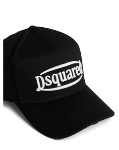 Бейсболка с вышитым логотипом, черный Dsquared2