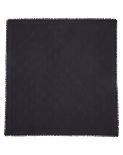 Платок Emani с монограммой, черный Jimmy choo