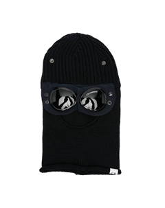 Шерстяная балаклава с линзами, синий C.p. company