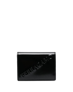 Картхолдер с тисненым логотипом, черный Ferragamo