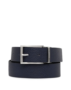 Двусторонний ремень, синий Hugo