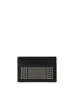 Картхолдер с заклепками, черный Alexander mcqueen