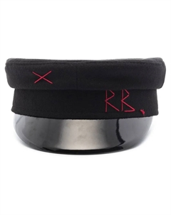 Фуражка с вышитой монограммой, черный Ruslan baginskiy
