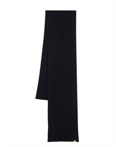 Шарф из вирджинской шерсти в рубчик, синий Woolrich