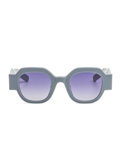 Солнцезащитные очки Mendoza в геометричной оправе, синий Kaleos