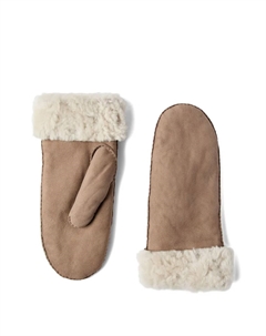 Перчатки из овчины, нейтральный Brunello cucinelli