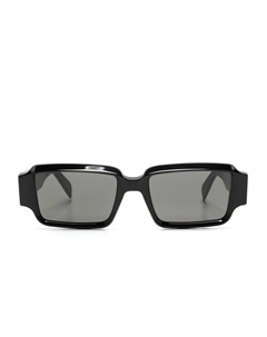 Солнцезащитные очки Astro в прямоугольной оправе, черный Retrosuperfuture