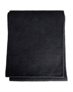 Шарф прямоугольной формы, черный Rick owens