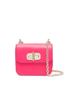 Сумка через плечо с логотипом, розовый Tommy hilfiger