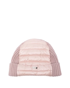 Шапка бини со вставками, розовый Herno kids