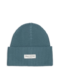 Шапка бини в рубчик, синий Marc o'polo