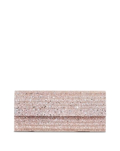 Клатч Sweetie с блестками, розовый Jimmy choo