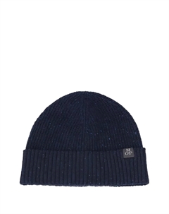 Шапка бини в рубчик, синий Marc o'polo