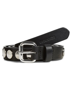 Декорированный ремень, черный Dsquared2