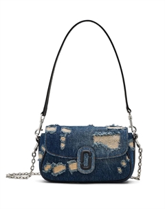 Сумка на плечо The Denim Clover Rip And Repair, синий Marc jacobs