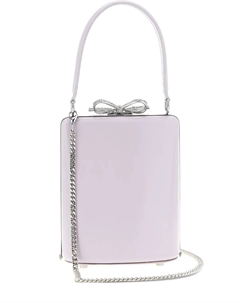 Сумка-тоут с бантом, фиолетовый Self-portrait