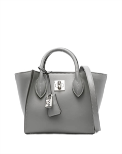 Сумка-тоут с подвеской, серый Ermanno scervino