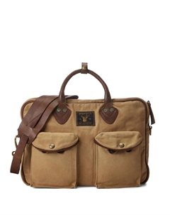 Портфель из канваса, нейтральный Ralph lauren rrl
