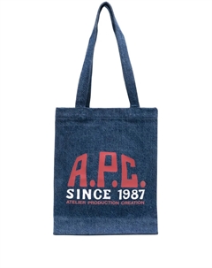 Сумка-тоут Lou, синий A.p.c.