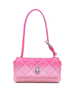 Сумка на плечо The Quilted Ombré Leather Mini Dual, розовый Marc jacobs