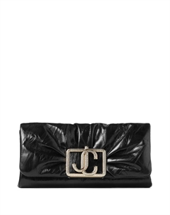 Клатч Edie, черный Jimmy choo