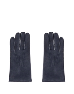 Перчатки из овчины, синий Moorer