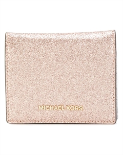 Визитница с блестками, розовый Michael michael kors