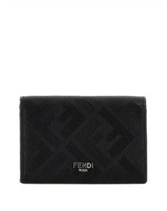 Картхолдер с логотипом, черный Fendi