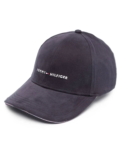 Бейсболка с вышитым логотипом, синий Tommy hilfiger
