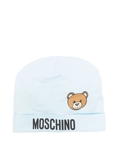 Шапка бини Teddy Bear, синий Moschino kids