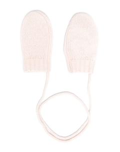 Кашемировые варежки, розовый Bonpoint