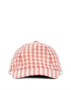 Клетчатая кепка, розовый Konges slojd