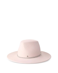 Шляпа с кристаллами, розовый Maison michel