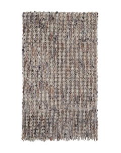 Шарф с эффектом металлик, серый Brunello cucinelli