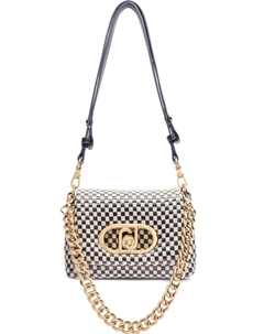 Маленькая сумка через плечо LaPuffy, синий Liu jo