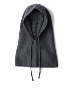 Балаклава с логотипом, серый Prada