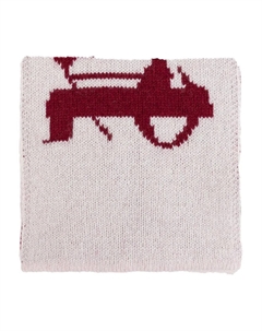 Шарф с вышитым логотипом, белый Palm angels kids