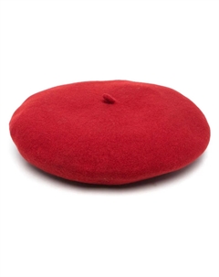 Вязаный берет, красный Borsalino