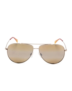 Солнцезащитные очки-пилоты, золотой Maui jim