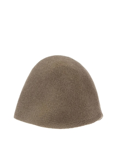 Шерстяная шапка-бини, коричневый Uma wang