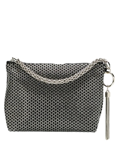 Клатч 'Callie' с кристаллами, черный Jimmy choo