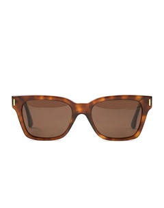 Солнцезащитные очки Francis в квадратной оправе, коричневый Retrosuperfuture