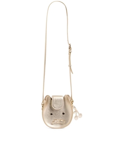 Сумка на плечо Jura с бантом, золотой Bonpoint